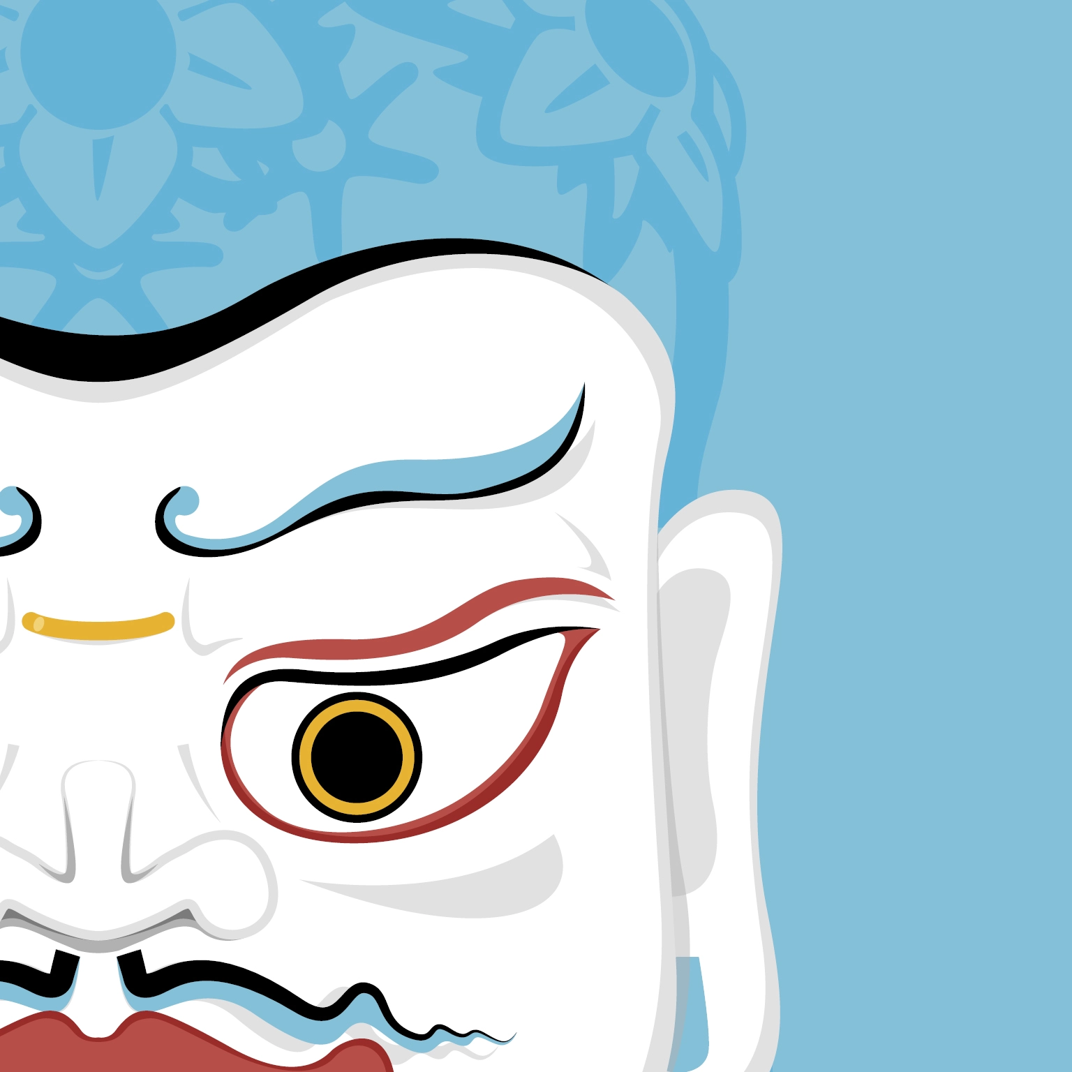 Dettaglio da illustrazione Lolden Chog