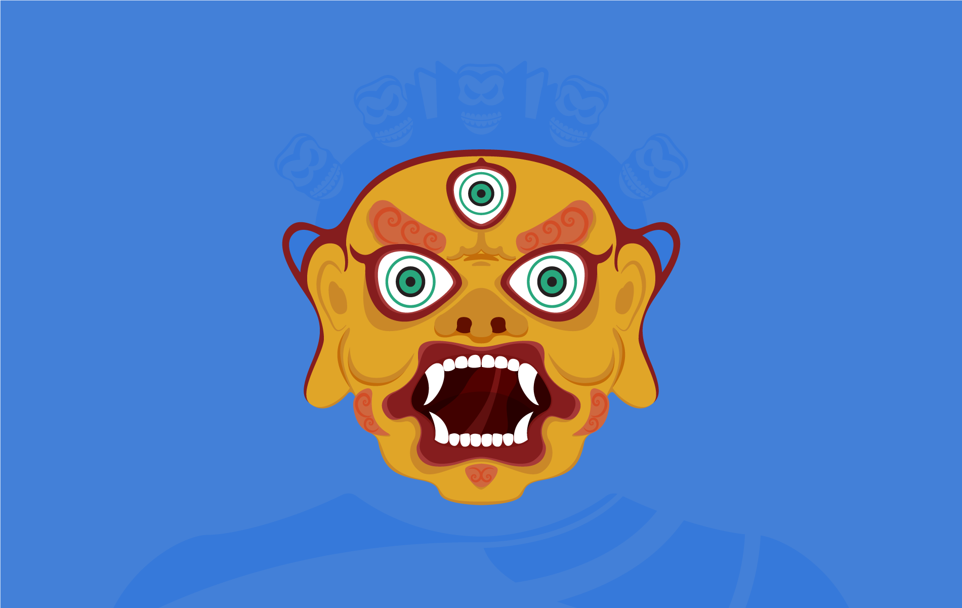 Maschere_CON_Deities1