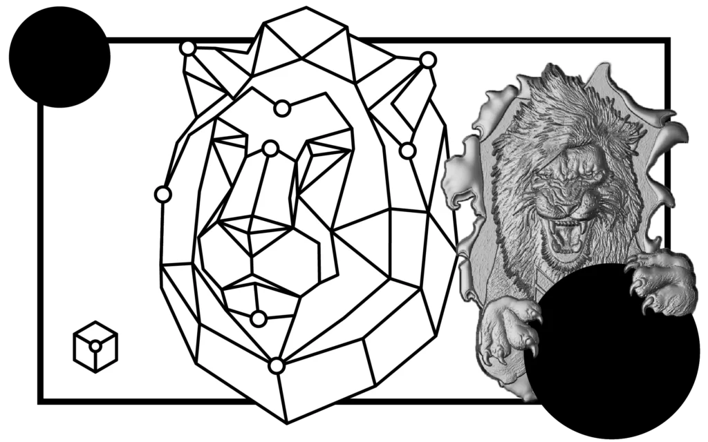 Modellazione bassorilievi 3D per monete, crest, fermacarte a Torino